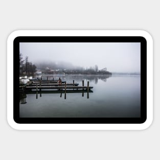 Worthersee Lake South Shore in Austria Sticker